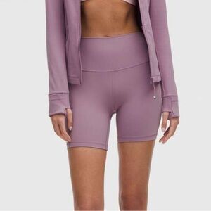 NWT Lululemon High Rise Align Biker Shorts 6” Size 14